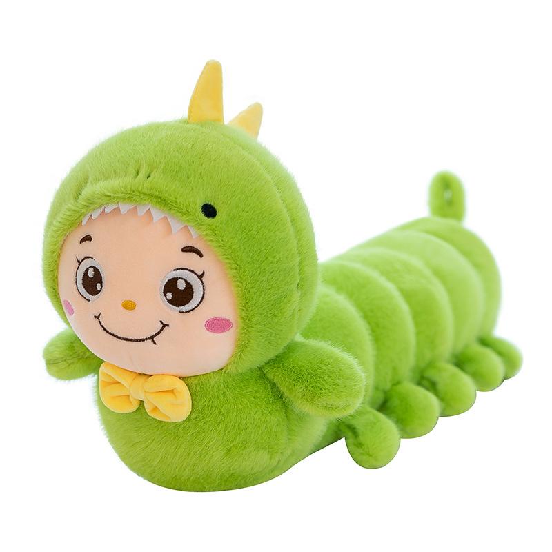 New Animal Caterpillar Plush Toy Creative Long Sleeping Pillow Large Rag Doll Birthday Gift