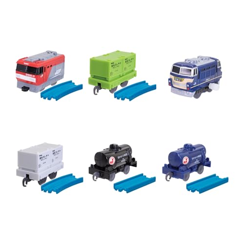 

Cap*Cell Plarail Powerful Traction! Freight Train Edition 6 Types Cap*Cell Toy