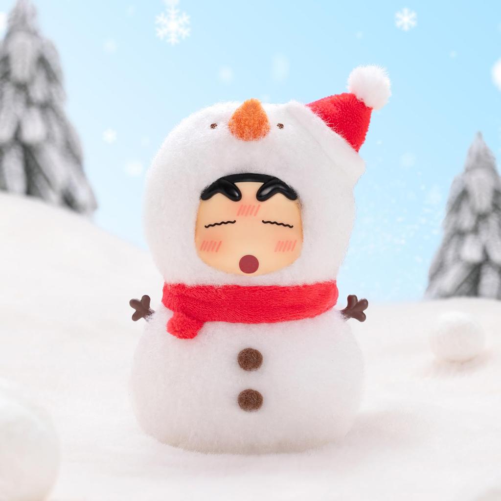 TOP TOY Crayon Shin-chan "Forest Theater" Series Plush Pendant [Assorted Box 6 Pieces] Gacha Gacha Blind Box Figure Plastic Model Premium Toy PVC