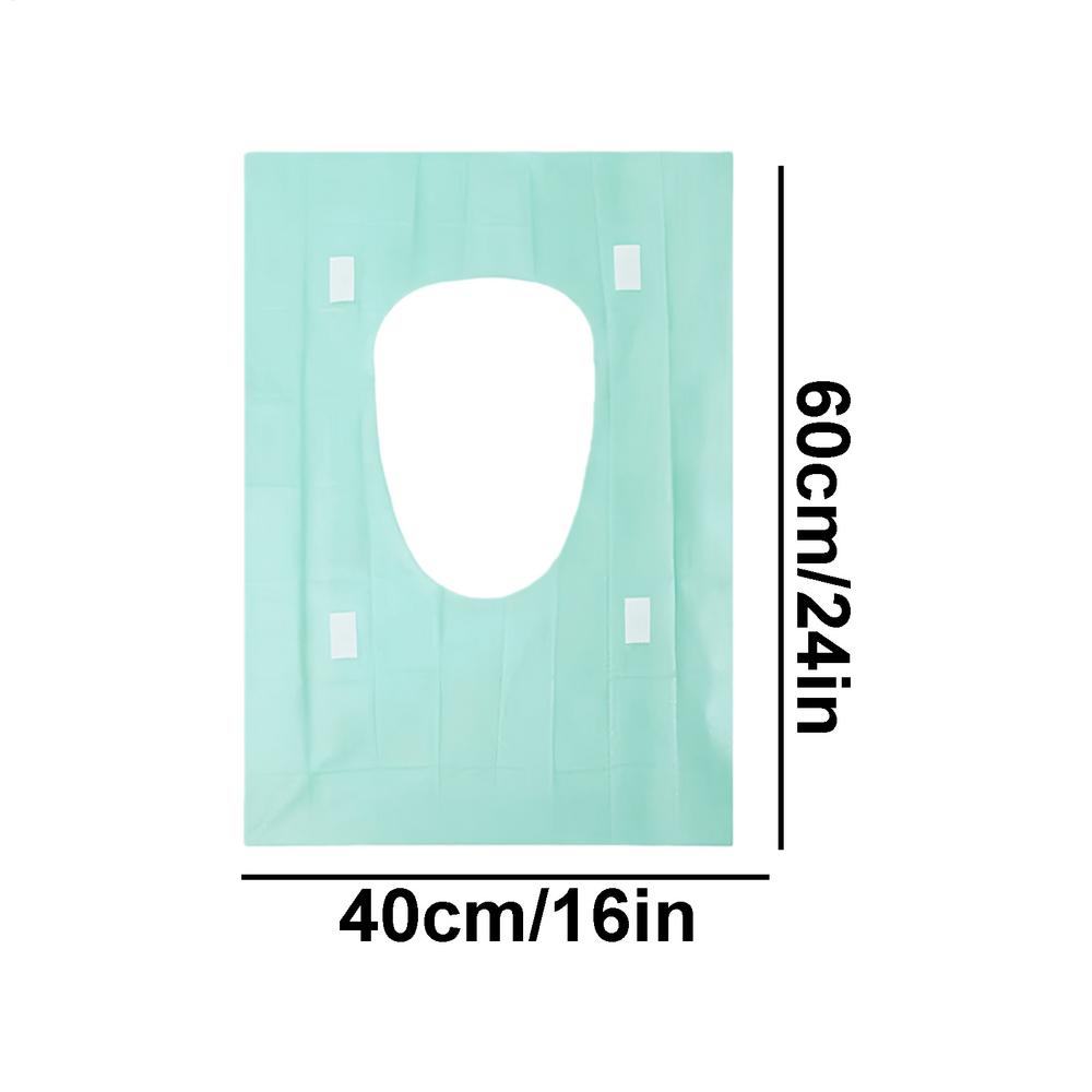 Toilet Seat Cover 10 Pieces Portable Paper Replacement 16x24 Inch Potable Potty Seat Covers For Adults Kids Travel Public