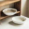 Irregular Ice Crack Glaze Tableware Japanese Fruit Salad Bowl Retro Dessert Bowl Vegetable Bowl Household One Person Food Noodle Bowl