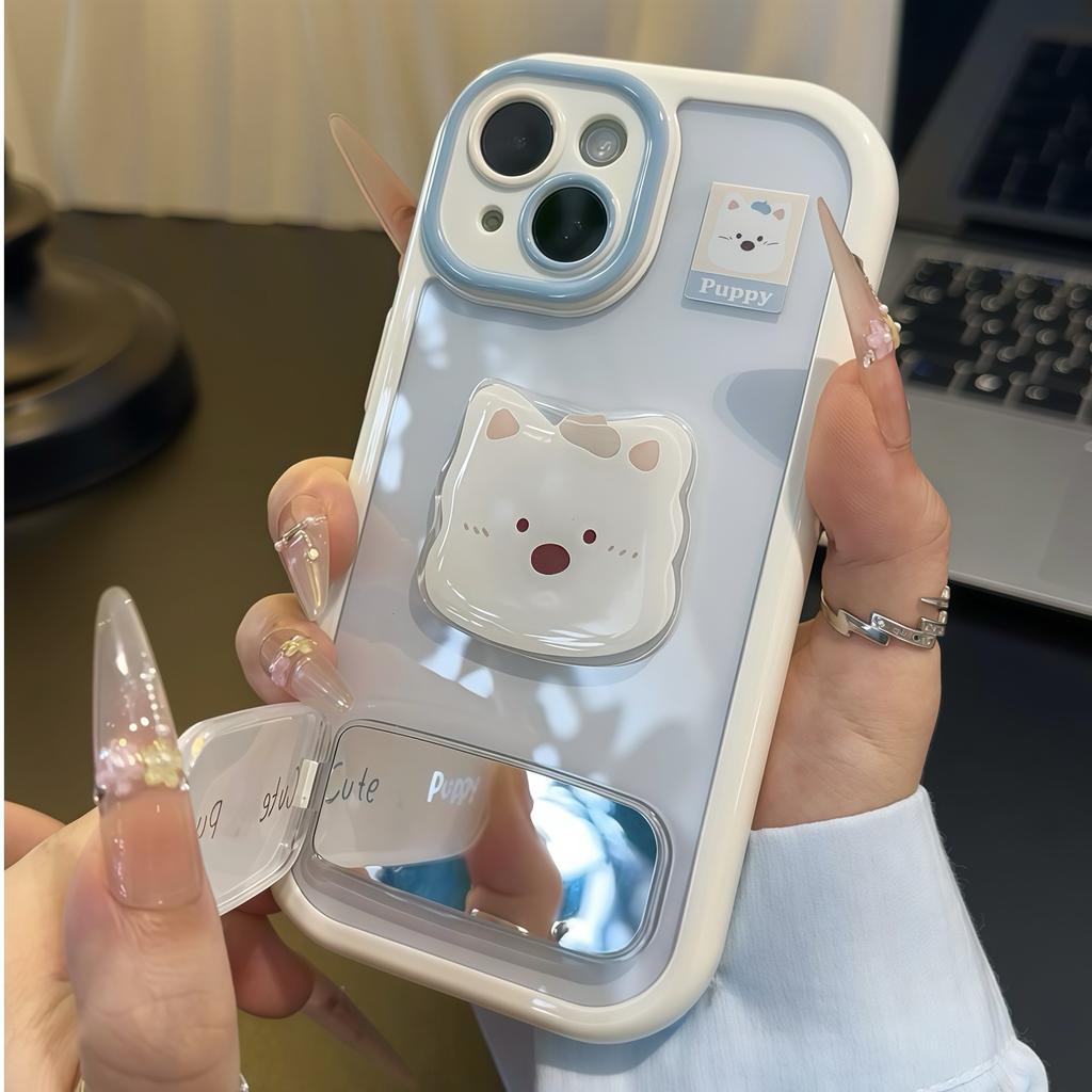 English West Highland for Apple 16 Mobile Phone Case for IPhone14 Cartoon for IPhone15 Anti-fall 13 Creative 12