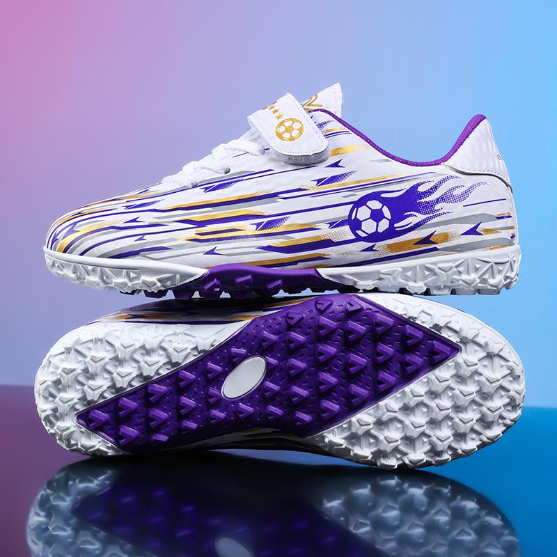 Yiran Bag Boys New Kids Professional Soccer Shoes Tf Indoor Men Football Field Boots Original Football Shoes Society Cleats Grass Training Fast Cm