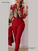 Spring Sweet Style Women's Polyester Long Sleeve Fashion Casual Set (No Jacket)
