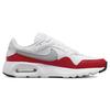 New Nike Air Max Sc White University Red Wolf Grey CW4555-107