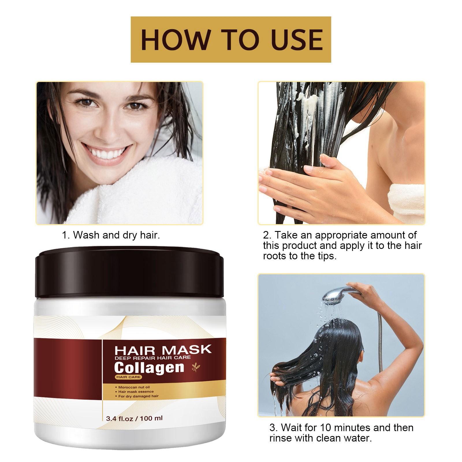 Ухаживающая маска для волос нежна — фото 3