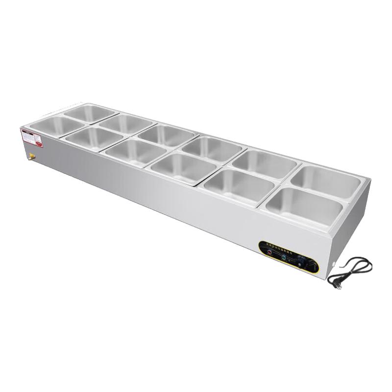 Коммерческая настольная станция для подогрева еды, штепсель CN (адаптер в комплекте)