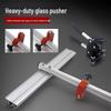 Portable T-shaped Glass Tile Cutter: High-Precision Hand-Push Scoring Roller for Floor and Rock Slab Cutting.