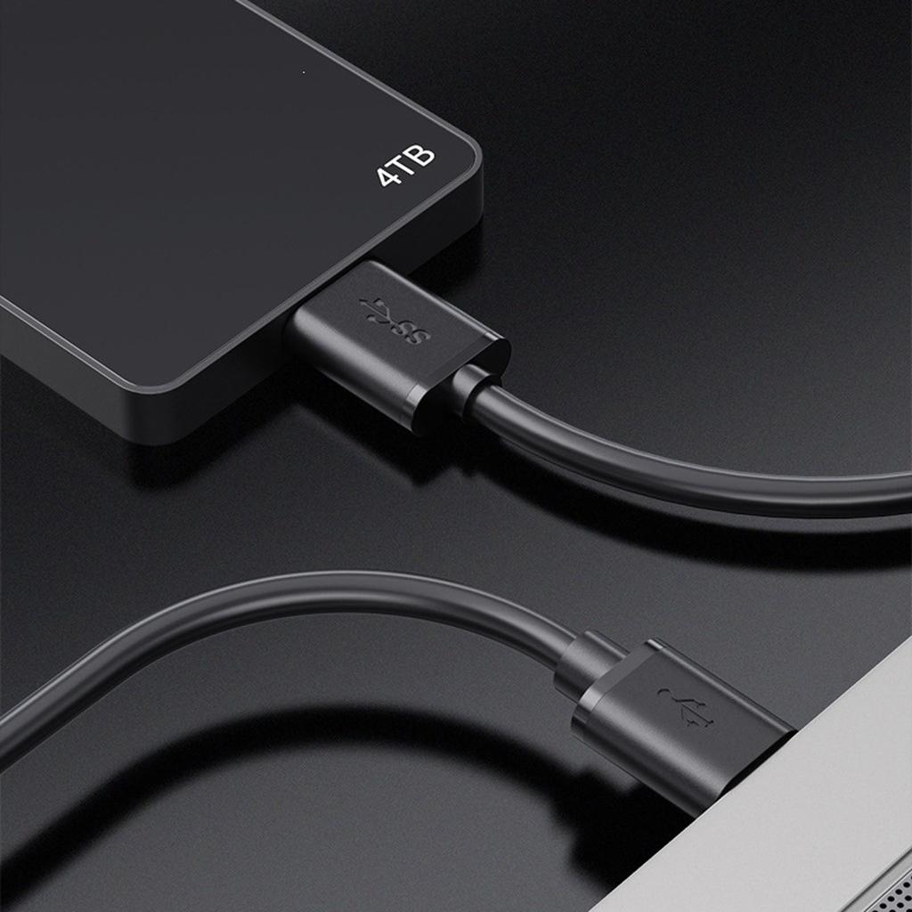 USB 3 0 A Male To Micro USB 3 0 B Male Data Cable 0 3 Meter for External Hard Drive and Mobile Device Data Transfer