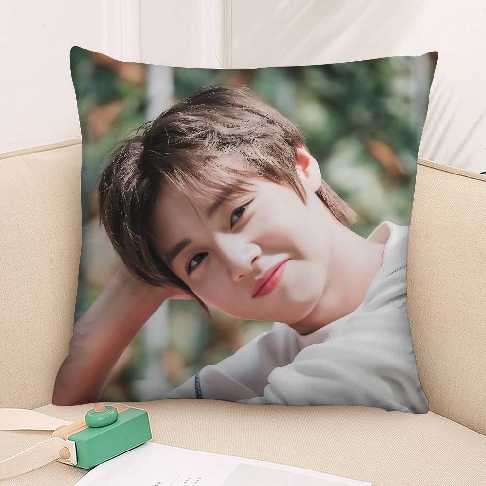 Custom PARK JIHOON Kpop Pillow Case 3D Print Polyester Fiber 40*40cm Home Sofa Throw Decoration Festival Gift