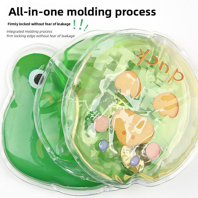 Winter Self-heating Cartoon Hand Warmer Carry Cute Round Break Hot Water Bag Can Be Reused