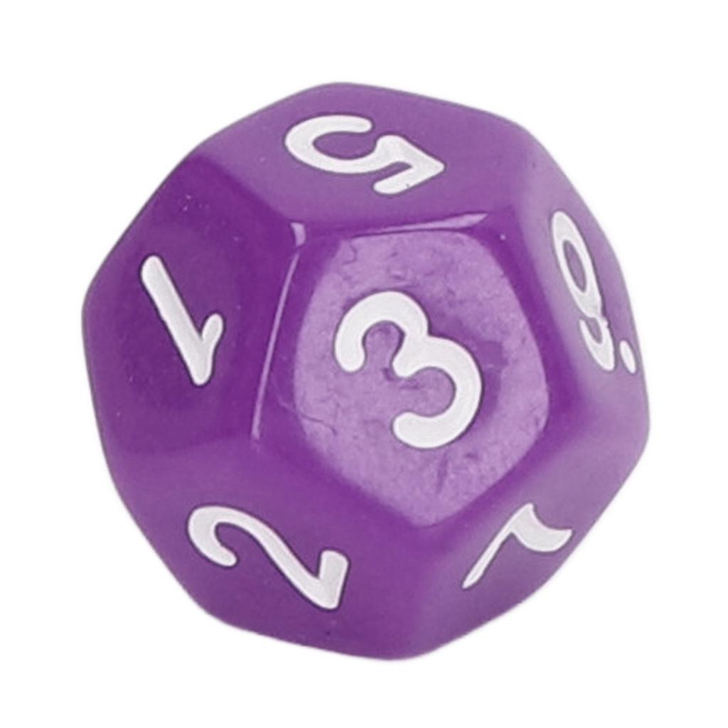40Pcs 12 Sided Dice Set Polyhedral Dice for Family Party Board Game Pub Game