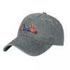 Sacred and Immaculate Hearts (Jesus and Mary) Transparent Background Baseball Cap Summer Hat Luxury Women Unisexs