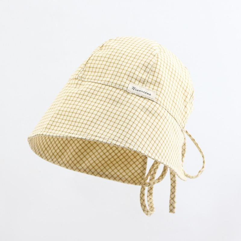 

Клетчатая панама женская новая летняя для маленького лица уличная дорожная универсальная с большими полями солнцезащитная шляпа