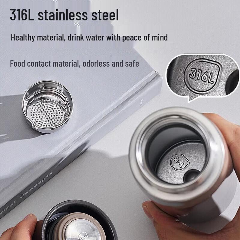 Supor 316L Stainless Steel 450ml Portable Thermos