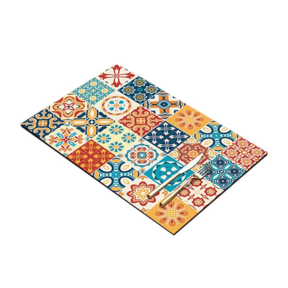 American Style Kitchen Drain Pad Absorbent Tableware Mat Table Home Decor Dish Drying Rugs Holiday