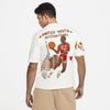 Jordan X Maison Chateau Rouge Joint Vintage Basketball Character Cartoon Print Short Sleeve T-Shirt Men Tops Sail-White DJ9767-133
