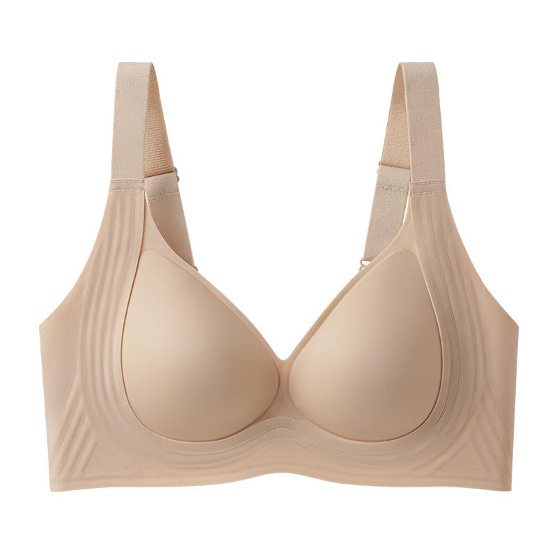 Breathable Push-Up W-Shaped Bra: Lifting Support for Smaller Busts, No Underwire, Summer Thin Style