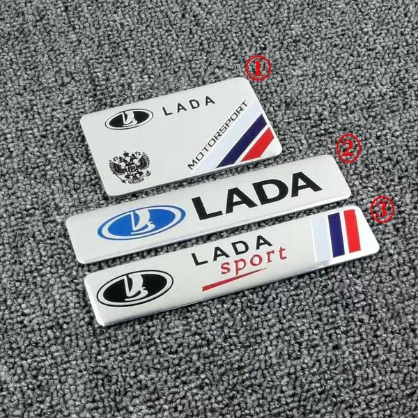 

Car Decoration 3D Metal Sports Racing Emblem Sticker Automobile Decals for LADA Motors