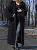 Eur-Am Women's Hooded Cardigan: Thick Knit Long Sweater