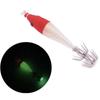 2pcs 2022 Luminous Jigs Lead Sinker weave Squid Hook Wood Shrimp Lures Fishing Tackle Octopus Bait