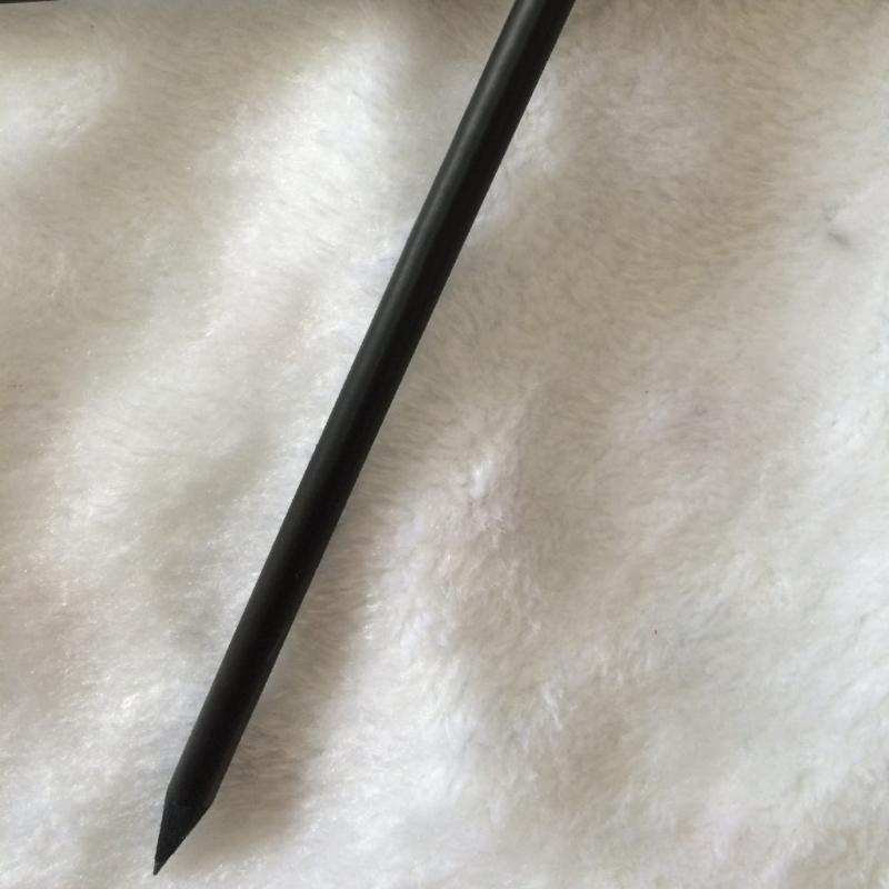 

W89C 12Pcs Painting Drawing Writing Pencil Wooden Black Pencils Black Rod Pencil China Mainland
