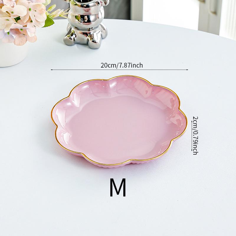 2024 Premium Food-Grade Bone Dish - Elegant Snack & Fruit Plate for Dining