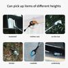 Garbage Picker Gripper With 360 ° Rotating Clip Trash Grabber Pick Up Tools 80Cm Lightweight Foldable Gripper Extender Hand Tool