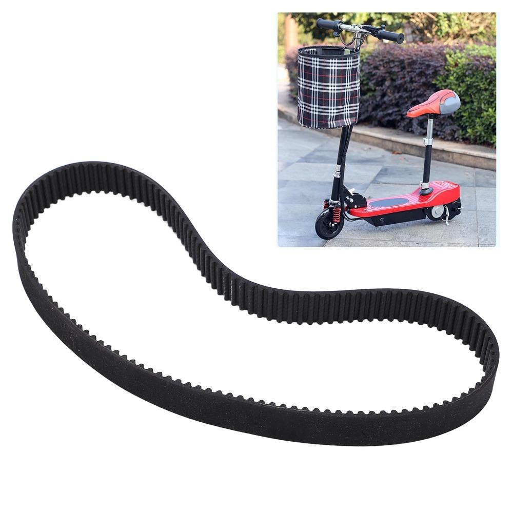 16T 8mm Drive Belt Rubber Synchronous Belt Durable Closed Loop Pulley Belt E-Bike Scooter