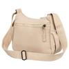 Städtische Damenhandtasche in Beige aus Polyester - Peterson