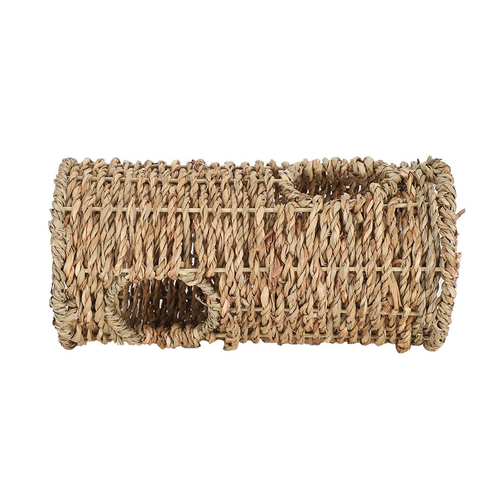 Summer Breathable Hamster Tunnel Grass Squirrels Chinchilla Pet Nest House Accessory