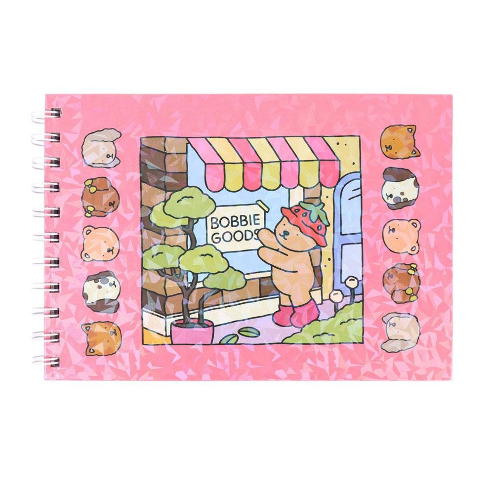 

1 шт. Раскраска Cozy Days Bobbie Goods Расслабляющие раскраски для взрослых и детей розовый