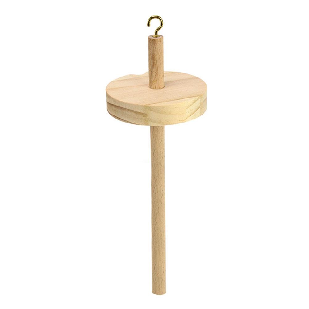 Hand Crank Operation Enhanced Durability Raw Wood Notches Multi Function