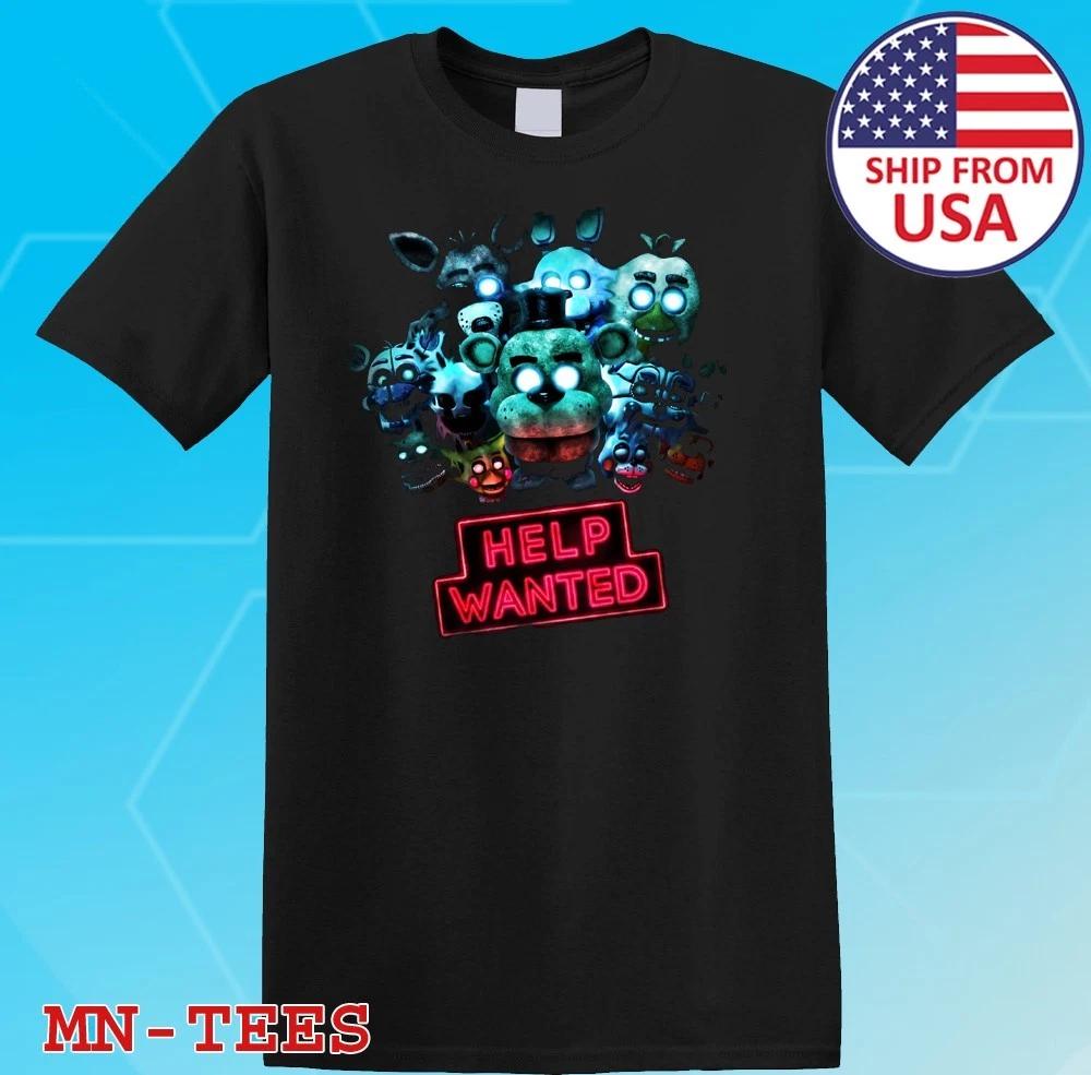 

Five Nights At Freddy Help Wanted Black Size S-5XL 2XL