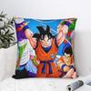 Son Goku Dbz Pillowcase Polyester Cushion Cover Gift Anime Throw Pillow Case Cover Living Room Square 40*40Cm