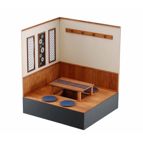 Kobaani Model Studio 1/12 Japanese Building Series: Modern Japanese Izakaya with Sunken Table Assembly Kit WZ-021