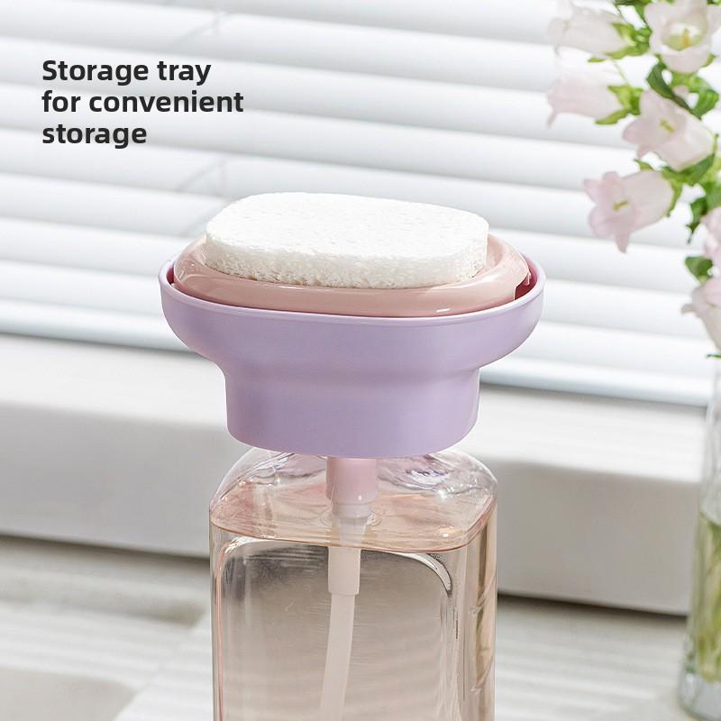 Nowa butelka z dozownikiem płynu do mycia naczyń, narzędzia kuchenne, zlew, dozownik płynu do mycia naczyń, zmywak, pojemnik na płyn do mycia naczyń