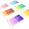4-Color Gradient Fingerprint Ink Pad for Graffiti, Painting, and DIY Journals & Diaries Stamping