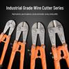 High Leverage Eagle Beak Wire Cutters - Heavy-Duty Pliers for Cutting Steel, Iron, and Rebar