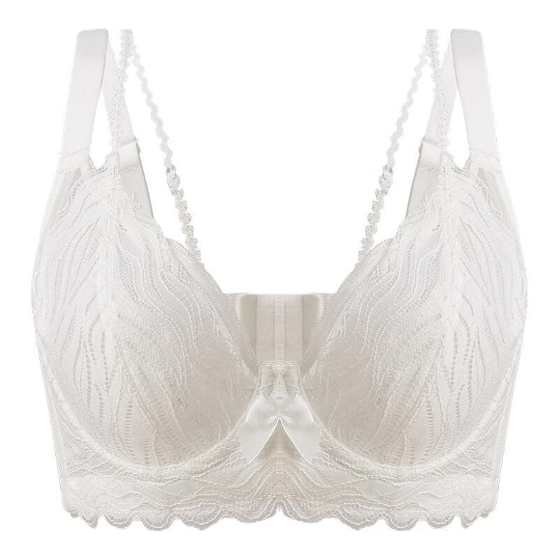 Ultra-thin Large-size Beautiful Back Underwear, Big Breasts Show Small Bras, Breathable Cup, Sexy Anti-sagging Gathering Bra
