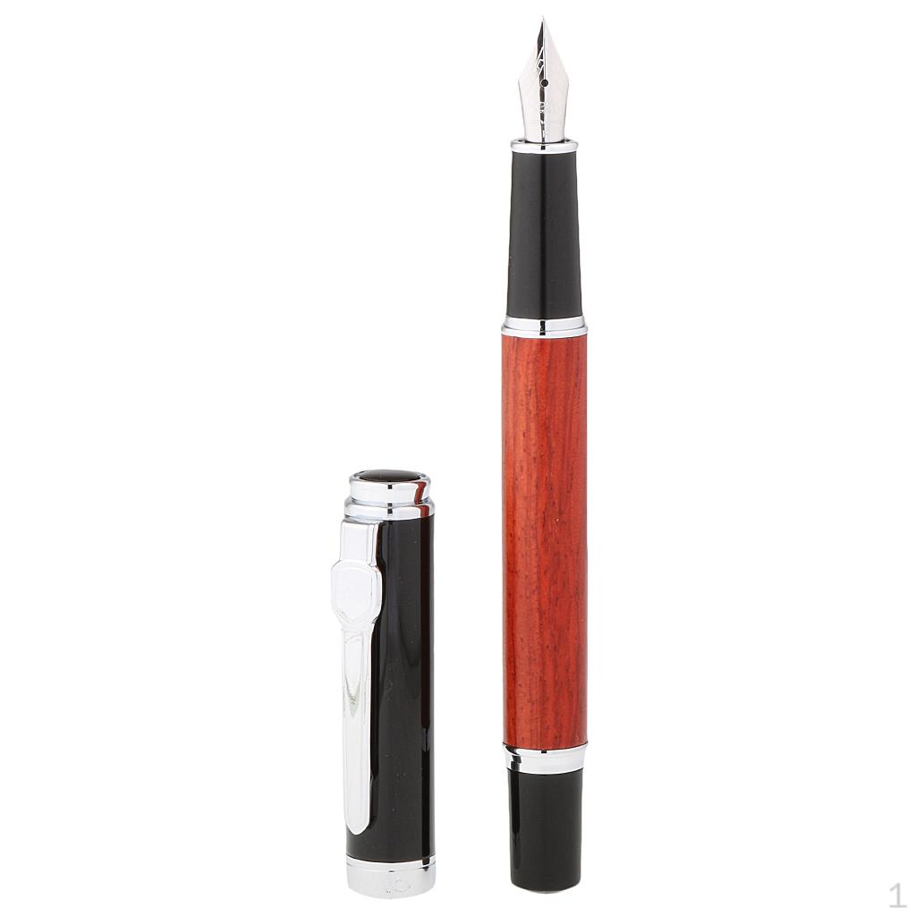 Rosewood Medium Nib FOUNTAIN PEN 8802
