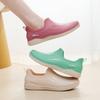 European and American Shallow Mouth Rain Shoes Female Internet Celebrity Fashion Low-top Short Tube Non-slip Waterproof Shoes Kitchen Work Rubber Shoe