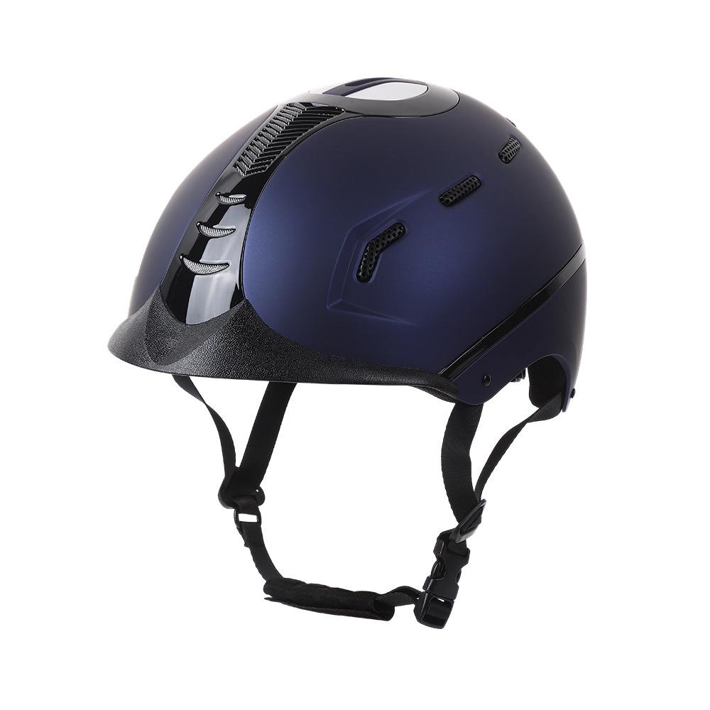 Equestrian helmet is breathable, safe, and adjustable. Outdoor riding helmet for men and women. Equestrian safety helmet and equestrian equipment