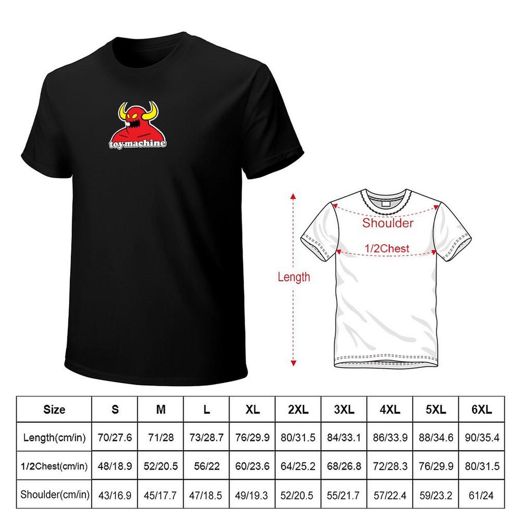 Toy machine logo TShirt summer 2025 animal prinfor boys oversizeds mens white t shirts