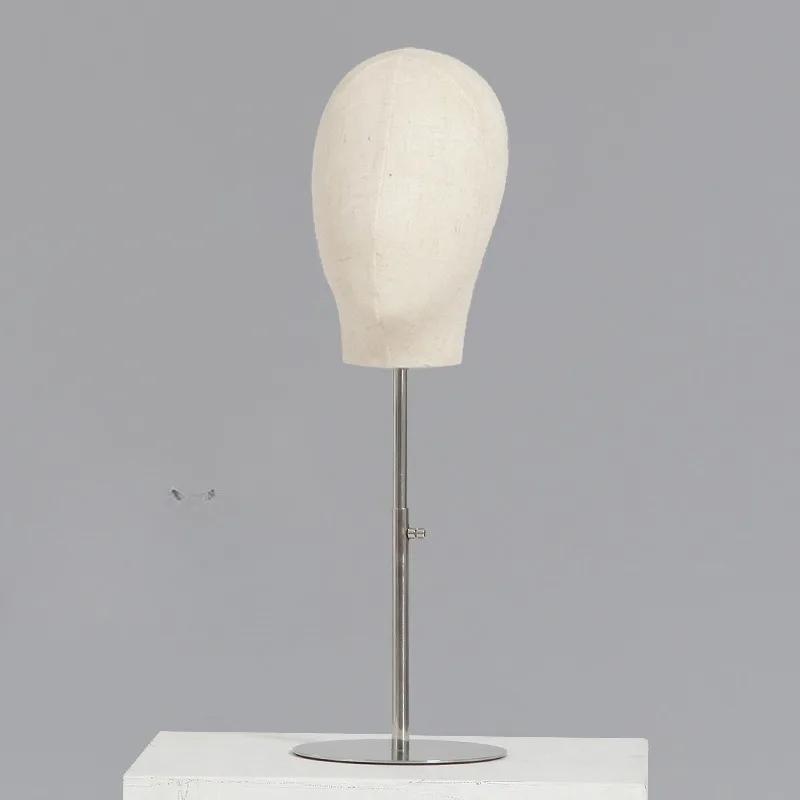 Mannequin Head Model Prop Hat Display Holder Female Wigs Display Head Wig Display Stand for Salon Home Use