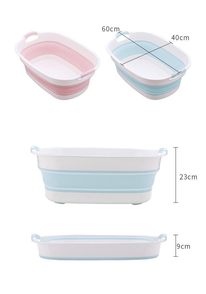 Foldable Pet Bath Tub for Small Dogs and Cats