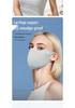 PEAK Women's Ice Silk Sun Protection Mask – Breathable UV Face Shield with Eye Corner Coverage for a Slimmer Look