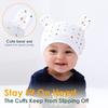 Baby Hats Organic Soft and with Bear Perfect for Baby Baby and Head Protection (6-12 Months), 3-Piece Set, 100% Cotton, Comfortable, Ears, Unisex,