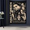 Classic Horror Movie Characters Michael Myers Halloween DIY Wall Tapestry Art Science Fiction Room Home Decor Wall Art Decor