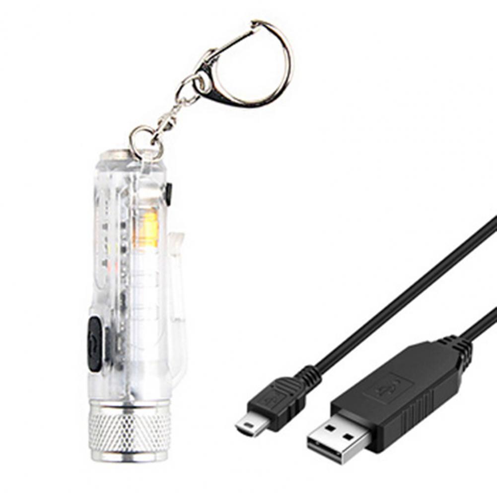 Waterproof Keychain Light Bright Long Service Life Pocket Tools Portable Mini Flashlight for Camping